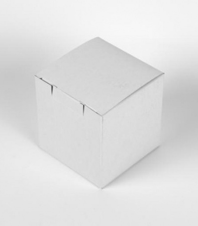 Коробка под кружку белая, картон. 50 руб.