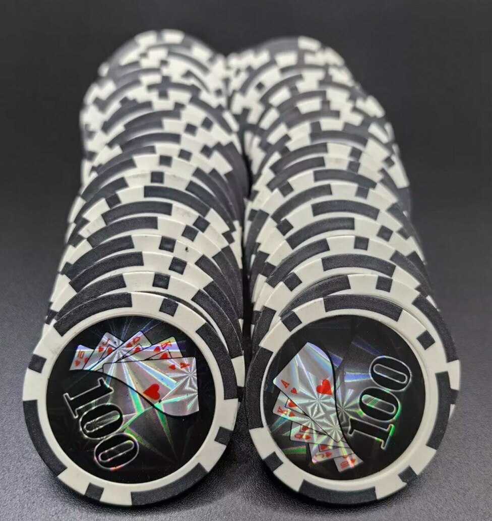 <span style="font-weight: bold;">   &nbsp; &nbsp; &nbsp; &nbsp; &nbsp; &nbsp; &nbsp; &nbsp; &nbsp; &nbsp;Стандартная фишка&nbsp; &nbsp; &nbsp; &nbsp; &nbsp; &nbsp; &nbsp; &nbsp; &nbsp; &nbsp; &nbsp; &nbsp; &nbsp; &nbsp; &nbsp; &nbsp; &nbsp; &nbsp; &nbsp; &nbsp; &nbsp; &nbsp; &nbsp; &nbsp; &nbsp; &nbsp;25 шт = 4 000₽ (160₽ шт)&nbsp; &nbsp; &nbsp; &nbsp; &nbsp; &nbsp; &nbsp; &nbsp; &nbsp; &nbsp; &nbsp; &nbsp; &nbsp; &nbsp; &nbsp; &nbsp; &nbsp; &nbsp; &nbsp; &nbsp; &nbsp; &nbsp; &nbsp; 50 шт = 5 500₽ (110₽ шт)&nbsp; &nbsp; &nbsp; &nbsp; &nbsp; &nbsp; &nbsp; &nbsp; &nbsp; &nbsp; &nbsp; &nbsp; &nbsp; &nbsp; &nbsp; &nbsp; &nbsp; &nbsp; &nbsp; &nbsp; &nbsp; &nbsp; &nbsp; 100 шт = 8 000₽ (80₽ шт)&nbsp; &nbsp; &nbsp; &nbsp; &nbsp; &nbsp; &nbsp; &nbsp; &nbsp; &nbsp; &nbsp; &nbsp; &nbsp; &nbsp; &nbsp; &nbsp; &nbsp; &nbsp; &nbsp; &nbsp; &nbsp; &nbsp; &nbsp; &nbsp;200 шт = 12 000₽ (60₽ шт)&nbsp; &nbsp; &nbsp; &nbsp; &nbsp; &nbsp; &nbsp; &nbsp; &nbsp; &nbsp; &nbsp; &nbsp; &nbsp; &nbsp; &nbsp; &nbsp; &nbsp; &nbsp; &nbsp; &nbsp; &nbsp; &nbsp; 500 шт = 25 000₽ (50₽ шт)&nbsp; &nbsp; &nbsp; &nbsp; &nbsp; &nbsp; &nbsp; &nbsp; &nbsp; &nbsp; &nbsp; &nbsp; 1000 шт = 48 000₽ (48₽ шт)&nbsp;</span>