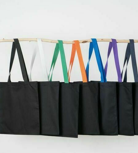 купить сумки шопперы с разноцветными ручками выгодно 