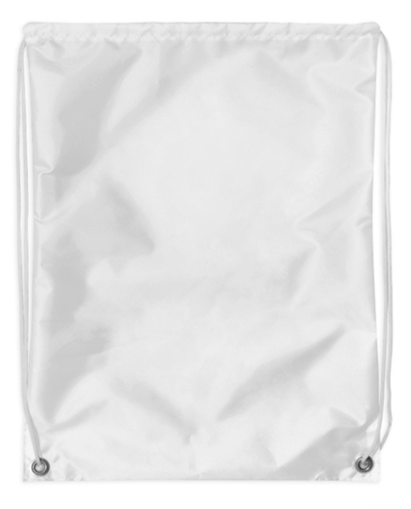Белый рюкзак ткань оксфорд 