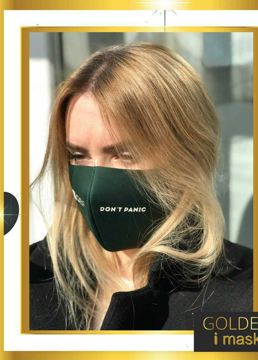 маска для лица не паникуйте маска защитная dont panic