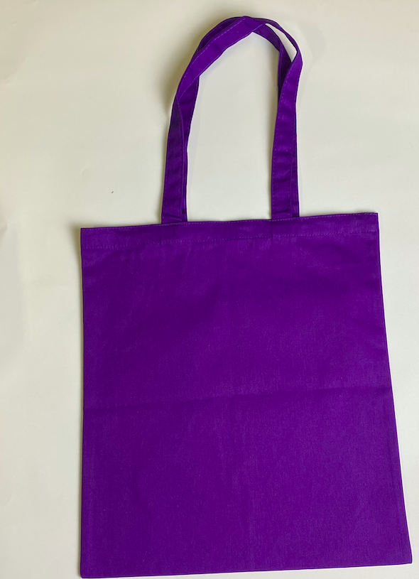 сумка Поппер фиолетового  цвета 