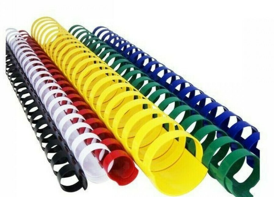 <span style="font-weight: bold;">Брошюровка на пластиковую пружину</span>